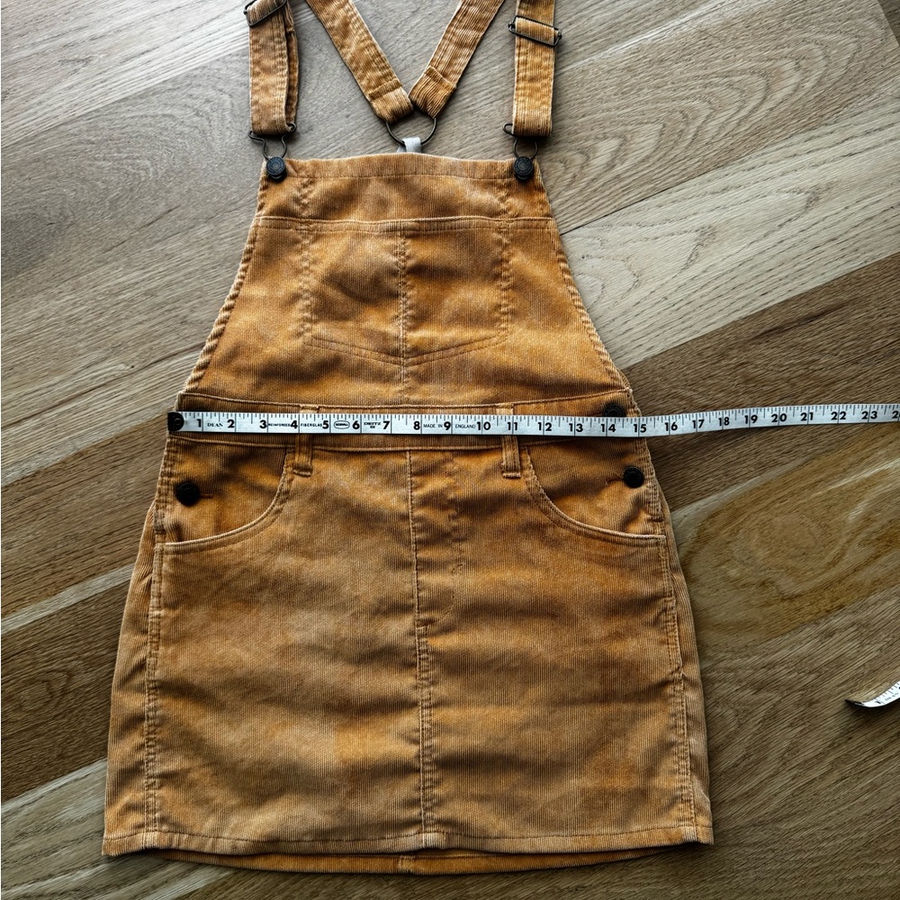 Uniq corduroy Overall Dress small
